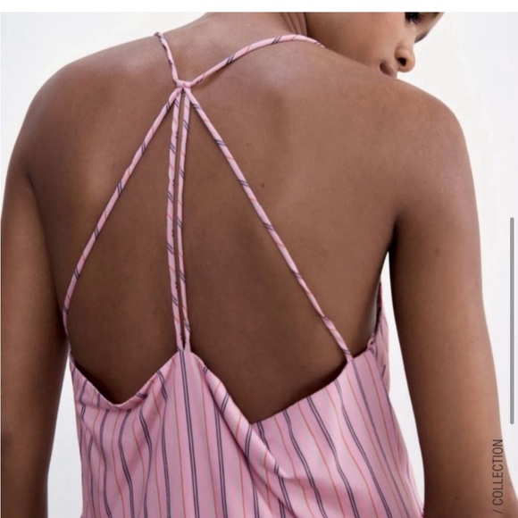 ZARA striped maxi dress XS - Picture 2 of 5